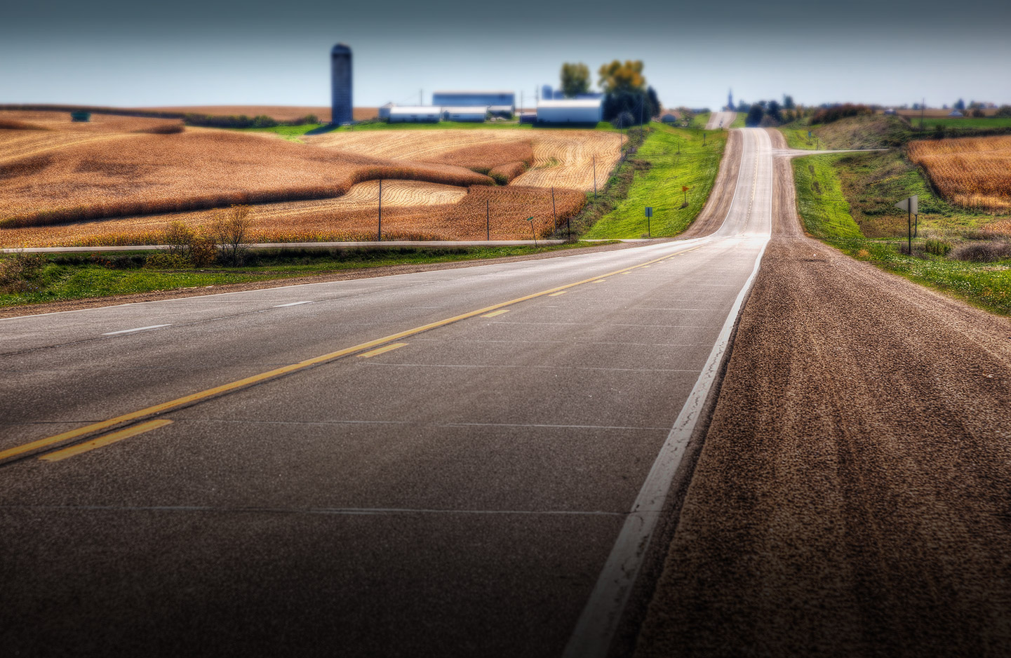 Iowa transportation background image