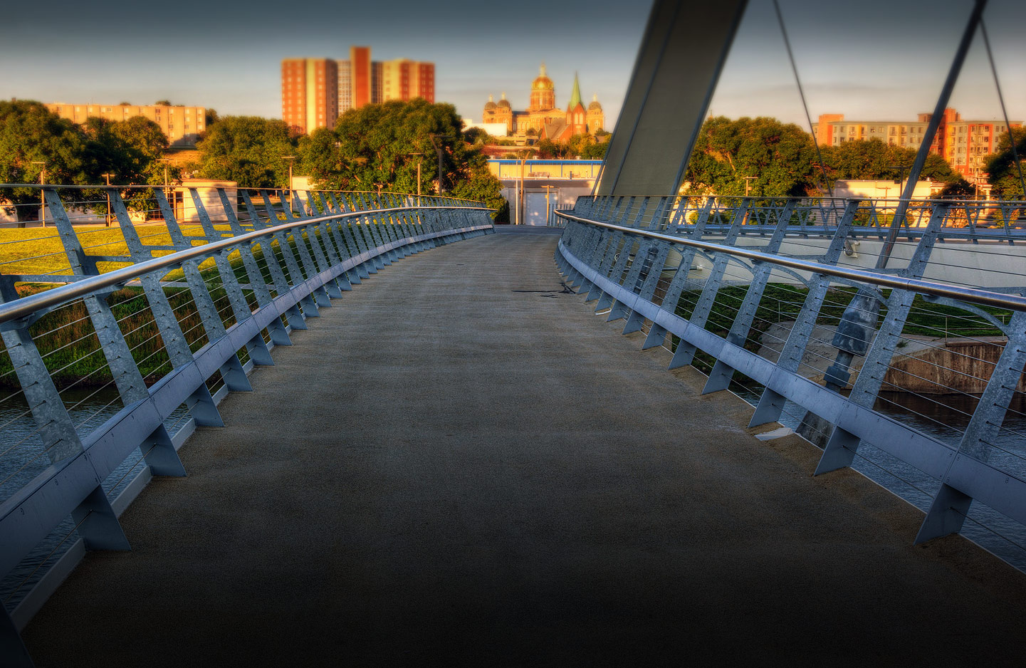 Iowa transportation background image